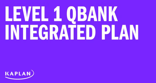 Kaplan Step 1 Qbank Integrated Plan